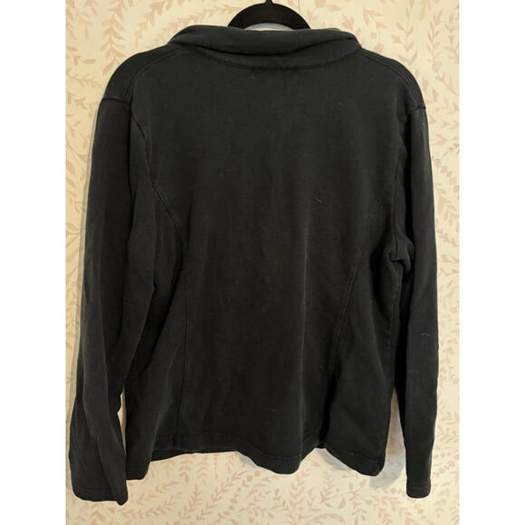 Last chance! Vintage Lauren Ralph Lauren Black Denim Jacket - XL - Picture 5 of 8